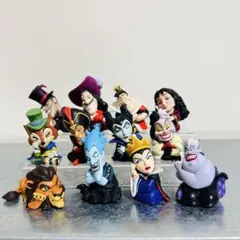 肩ズンFig. ディズニーヴィランズ PART １・2・3 コンプセット ガチャ