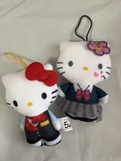 ★即購入⭕️ハローキティ 衣装付きぬいぐるみ 2体セット マック 付録