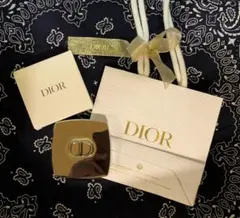 【平日限定特価】Dior/ノベルティ 二つ折り ダブルミラー(ショッパー付)
