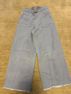 デニムワイドパンツ ボトムス