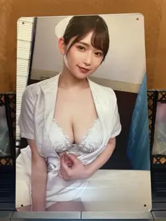 ビューティフルガール ブリキ・プレート