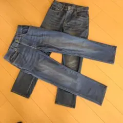 キッズジーンズ 68-76 2本セット