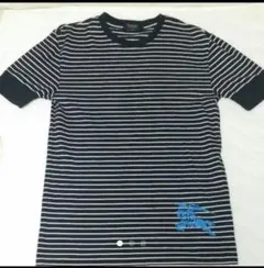 値下げ⤵バーバリーブラックレーベル　ボーダーTシャツ