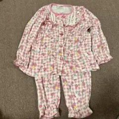 ハローキティSanrio Original チェック柄 パジャマ 100cm