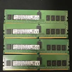 C*R様 Samsung DDR4 16GB＊4セット - メルカリ