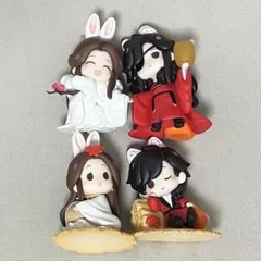 アニメ 天官賜福 フィギュア 花城 謝憐 三郎 千灯映闕Q版 特典アクスタ