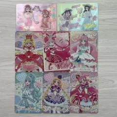 プリキュア　キラキラカードグミ　8枚セット