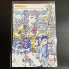 ギャル子ちゃん 特典 イラストカード 鈴木健也 非売品◆R7-560