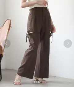 archives マルチwayパンツ　カーゴ ブラウンのサムネイル