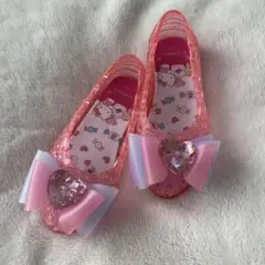 ハローキティ　キラキラサンダル 14cm