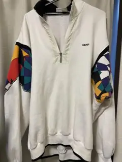 HEADリメイクハーフジップ