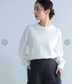 Demi-Luxe BEAMS AK+1 ロングスリーブカットソー フリーサイズ