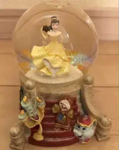 美女と野獣♡オルゴール♡置物♡スノードーム 美女と野獣 ベル フィギュア スノードーム オルゴール