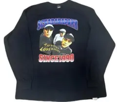 RAP TEES スチャダラパー ロンT XL 黒のサムネイル