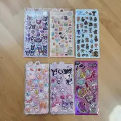 u*8様 ②かわいいキャラクターシール｜おしりシール｜ぷっくり｜シャカシャカ｜6