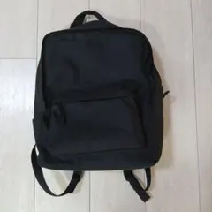 無印良品　肩の負担を軽くするリュック　ブラック