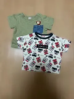 プティマイン トミカ ジョージ Tシャツ 90