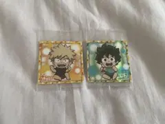 ヒロアカ ウエハース 1 緑谷出久 爆豪勝己