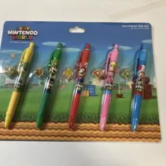 スーパーマリオ ボールペン5本セット