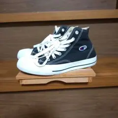 Champion ハイカットスニーカー ブラックのサムネイル