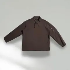 【日本製】ブラウン 長袖 フリース 大人 レナウン 上品