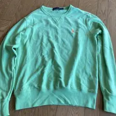 ラルフローレン　黄緑トレーナー