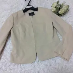 オンワード ノーカラージャケット