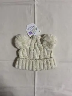 くま耳 ニット帽 新品タグ付き