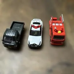ミニカーセット パトカー・消防車・トラック