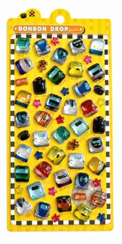 ボンボンドロップシール プチトレイン 新品 新幹線 電車 - メルカリ