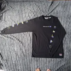 BEN DAVIS ベンデイビス　ロングスリーブシャツ M ブラック　ロンT