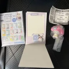 【匿名配送】GRWM マイメロディ＆ポラロイド風フレームステッカー クロミセット