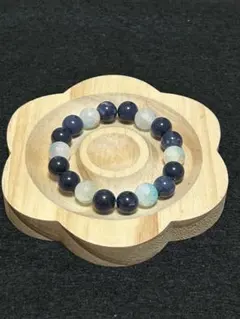 ガラスビーズブレスレット2本セット