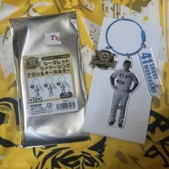 阪神タイガース シークレット優勝ロゴワイヤーアクリルキーホルダー 村上頌樹