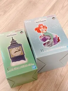 Disney ディズニー　1番くじ　B賞アリエル　C賞 ピーターパン　2個セット