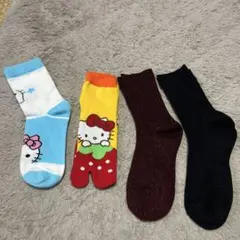 ハローキティ ソックス 4足セット　M