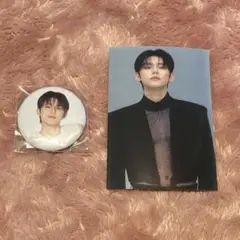 TXT ACT:TOMORROW 【ヨンジュン】ガチャ 缶バッジ　プレゼント付