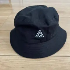 HUF ブラック バケットハット バケハ 帽子 黒 ハフ ハット