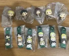 【一番くじ】　進撃の巨人　I賞6種（シークレットあり）　G賞ちょこのっこ5種