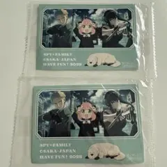 【大阪万博】SPY×FAMILY ステッカー 2枚