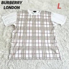 BURBERRY LONDON 半袖 Tシャツ チェック柄　Lサイズのサムネイル