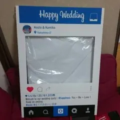 Instagram風ウェルカムボード★インスタフレームインスタボード