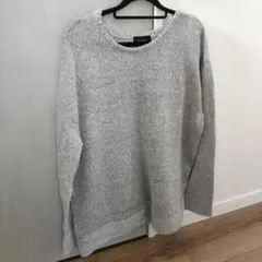 セーター　ニット　メンズ　グレー