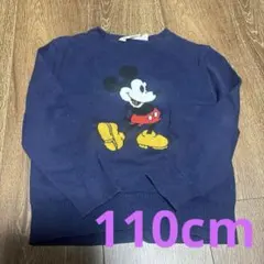 ミッキーマウス ネイビー セーター