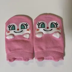 【新品未使用】ベビー靴下9-14cm ピンク ドキンちゃん