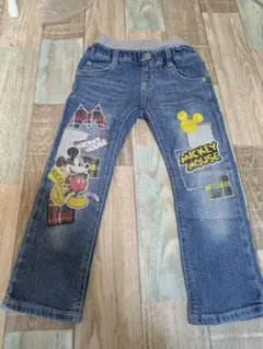 ミッキー　BABY DOLL　ジーンズ　110cm　デニム