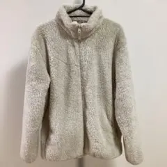 美品！ユニクロ　UNIQLO　ファーリーフリースフルジップジャケット Ｌ