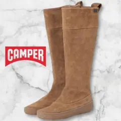 ✨美品✨CAMPER カンペール ブーツ 37サイドジップ ブラウン