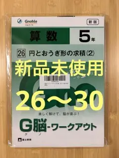 G脳　グノーブル　算数ワークアウト 新品未使用 51MSr07mfvL._AC_SY200_QL15_.jpg