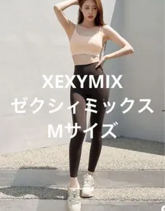 新品 XEXYMIXゼクシィミックスV-UP 3D PLUSレギンス Mサイズ